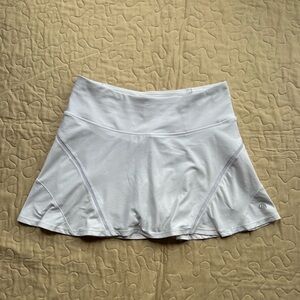 White Athletic Skort